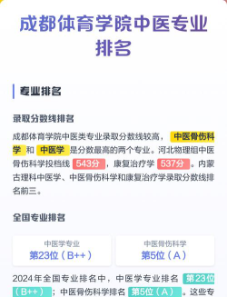 中医与体育怎么选专业