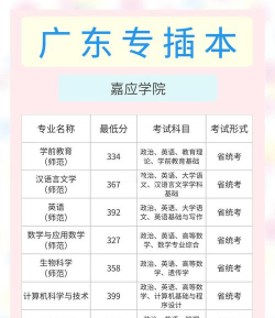 嘉应师范专业怎么样