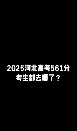 2025年高考河北561分左右能考上哪些学校