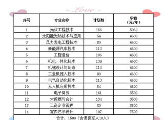 2024湖南理工职业技术学院艺术类招生计划