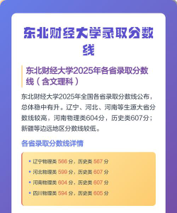 2024年东北财经大学各专业在山东录取分数线
