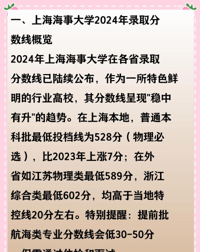 2024年上海海事大学在新疆录取分数线是多少