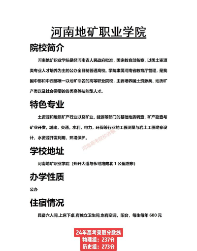 2024年河南地矿职业学院在浙江全部专业录取位次、分数线