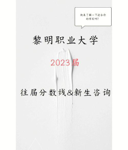 河南高考成绩多少分能报考黎明职业大学