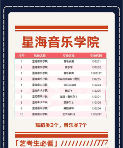 2024星海音乐学院各学科排名