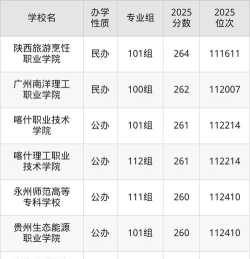 2025年高考广西265分左右能考上哪些学校