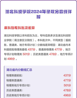 2024年湖北科技学院各专业在辽宁录取分数线
