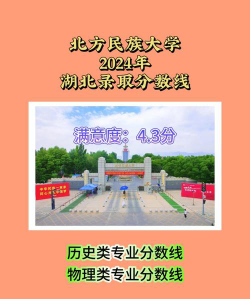 2024湖北多少分能考上北方民族大学