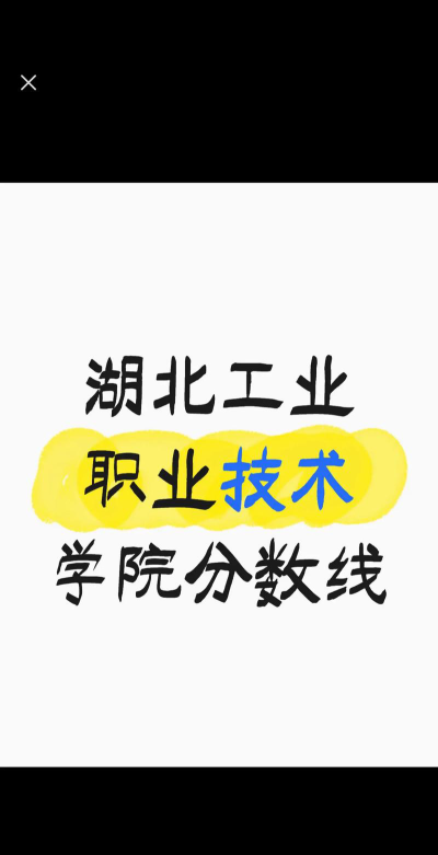湖北工业职业技术学院录取分数线2024年多少分?