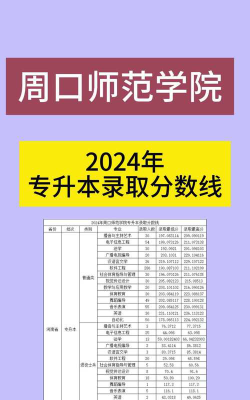 2024年周口师范学院各专业在吉林录取分数线