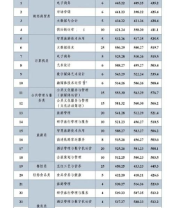多少分能被南充文化旅游职业学院录取