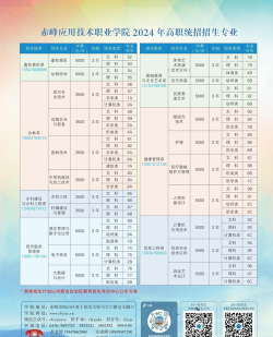 多少分能被赤峰应用技术职业学院录取
