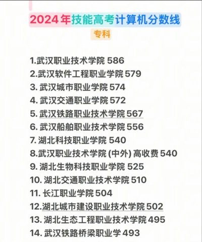 武汉船舶职业技术学院2024年全国各省录取分数线与位次排名汇总！含省内及省外