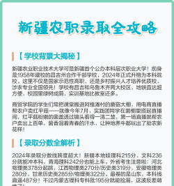 多少分能被新疆农业职业技术学院录取