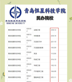 青岛恒星科技学院是民办大学还是公办大学