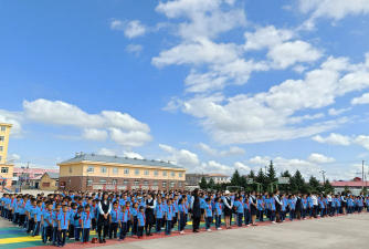五常市冲河镇中学校环境