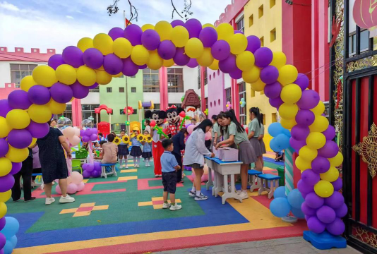龙口市芦头镇北树口幼儿园环境