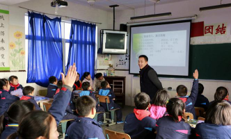 奉化市莼湖镇尔仪小学环境