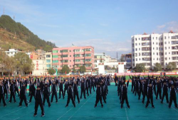 奉节县龙泉初级中学环境