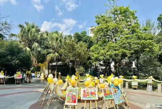 西藏军区驻川办事处幼儿园环境