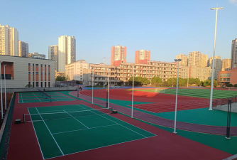 兰溪市城南初中环境