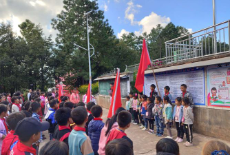 武定县高桥镇石腊它中心小学环境