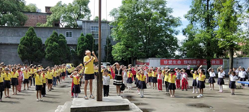乐平市临港镇中心小学环境
