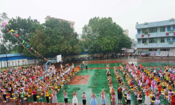 车岗镇中心小学环境