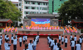 苍溪县陵江镇第六小学校环境