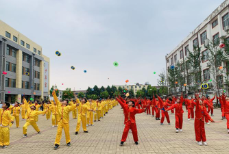 东昌府区凤凰办事处联合校中心小学环境