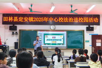 田林县定安镇中学环境