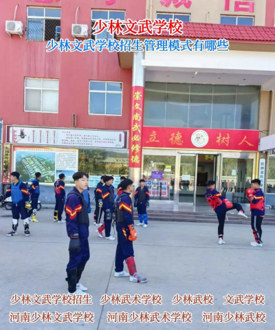 六安市少林文武学校环境