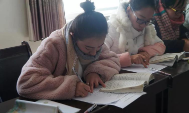 白水县收水乡初级中学环境