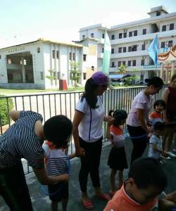 化州市同庆镇山口小学附属幼儿园环境
