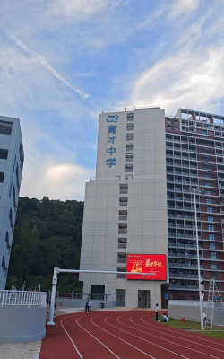 阳谷县育才中学环境