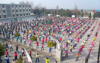 胡家坝镇龙王中心小学环境