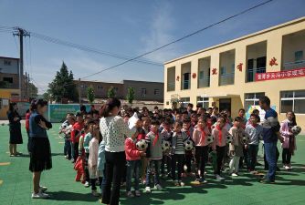 临泽县小屯乡华强中心小学环境