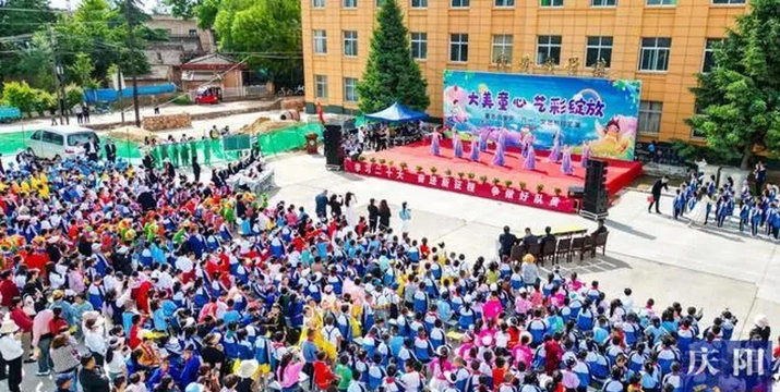 西峰区董志镇野林小学环境