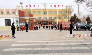 高台县巷道初级中学环境