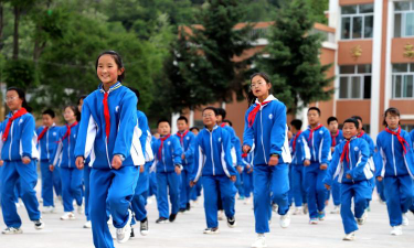 武山县四门学区环境