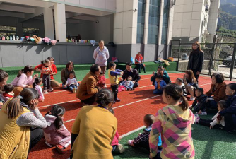 胶州市红花幼儿园环境