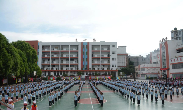 蔡路镇逸夫小学环境