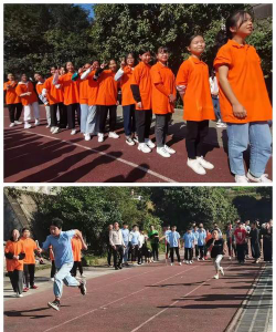 洞市中学环境