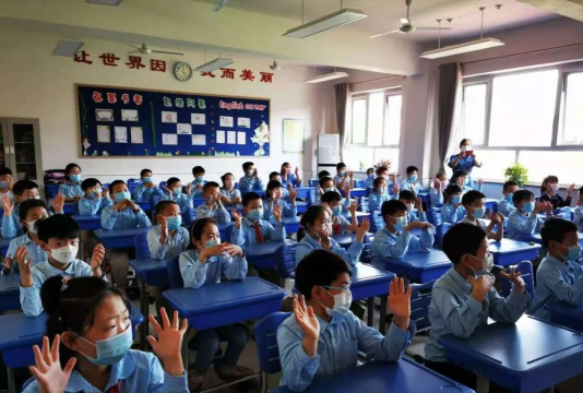 藁城市廉州镇北街学校环境