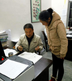商南县白鲁础乡九年制学校环境