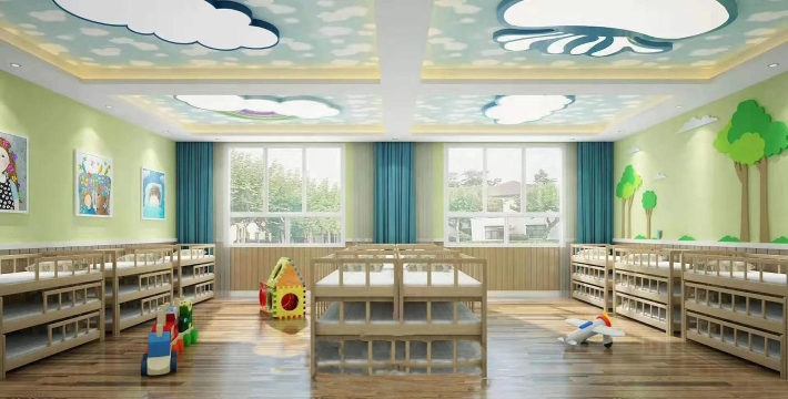 宝鸡县桥镇镇中心幼儿园环境