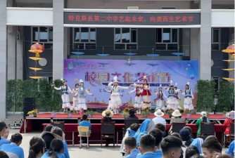 特克斯县二中环境