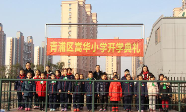 上海青浦区嵩华小学环境