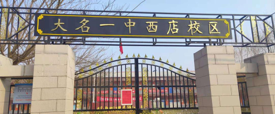 大名县西店中学环境