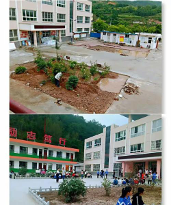 秦亭镇中学环境